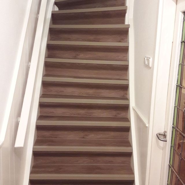Trap met betonlook