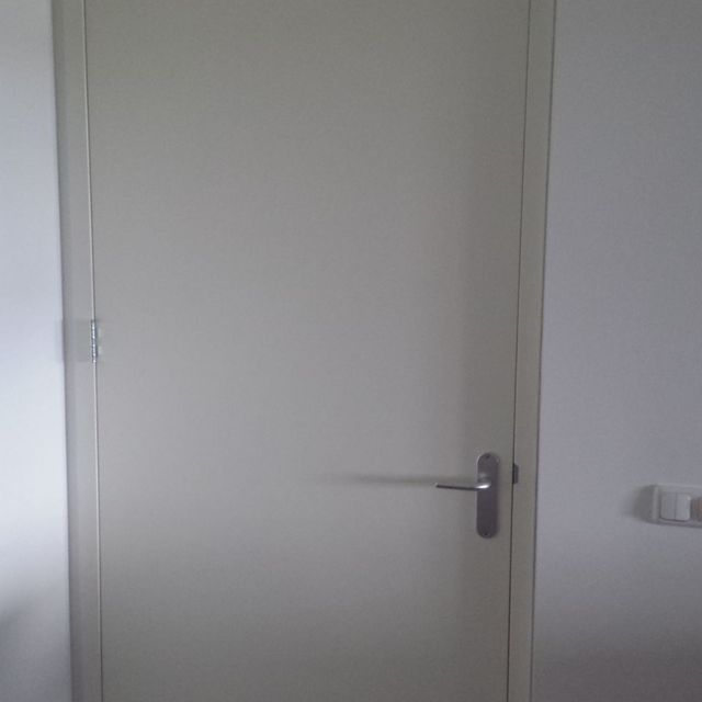 Witte deur