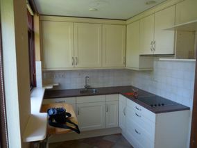 L-vormige keuken