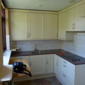 L-vormige keuken